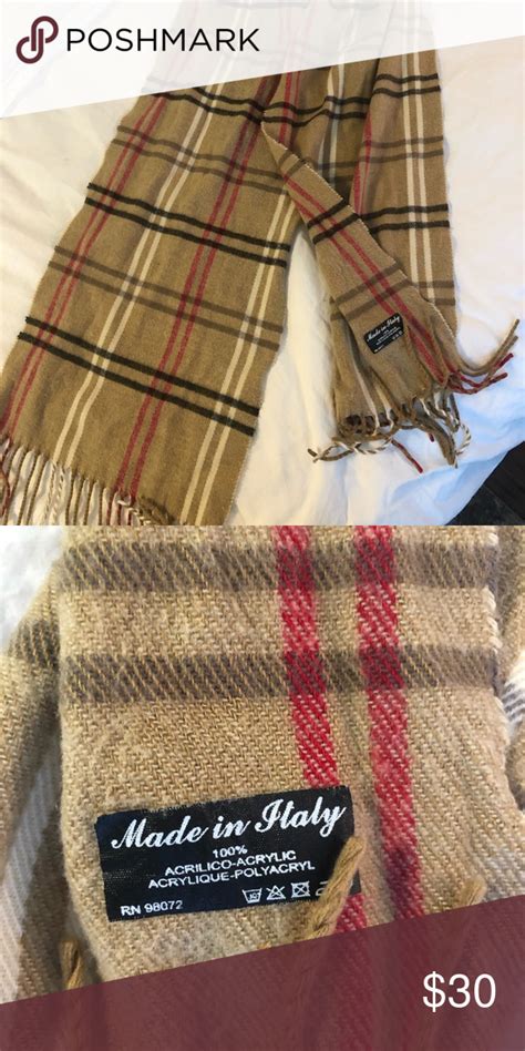 cotton faux burberry scarf|where are burberry scarves made.